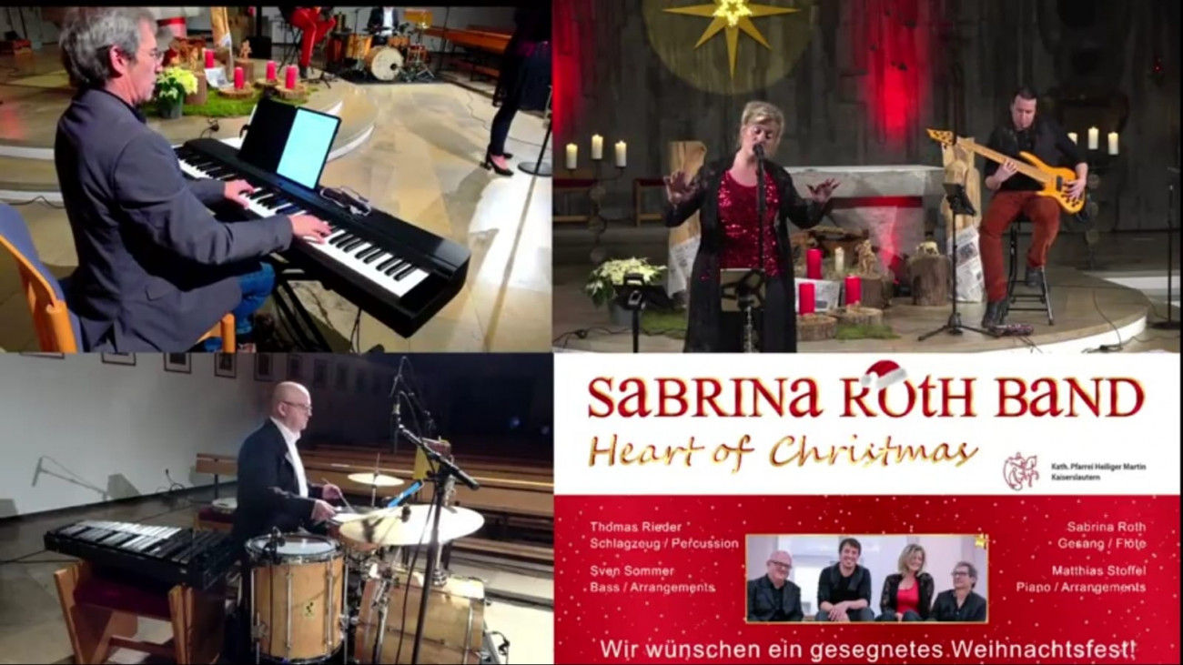 Sängerin Sabrina Roth, &#8220;Weihnachtskonzert im Live-Stream&#8221;