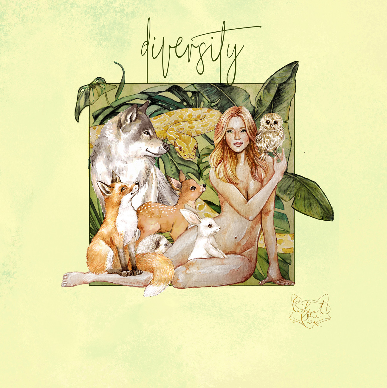 Whatthefox Illustration, Mindset Kalender 2022 Stefanie Jung contact@whatthefox.design