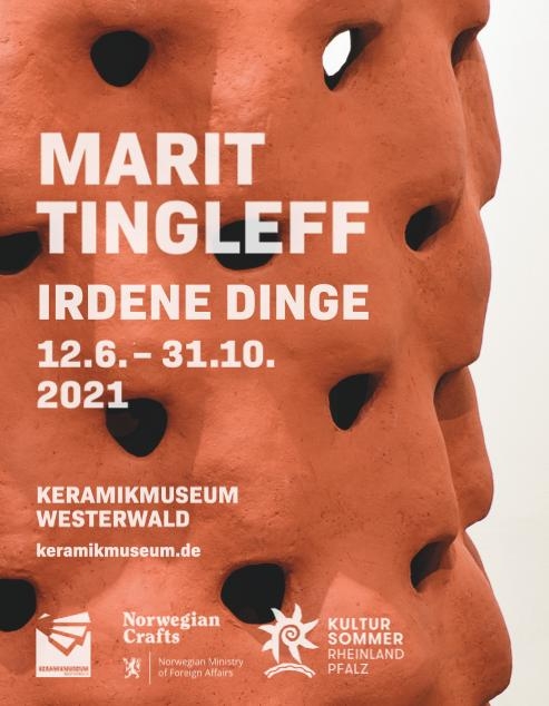Plakat Ausstellung Marit Tingleff Keramikmuseum