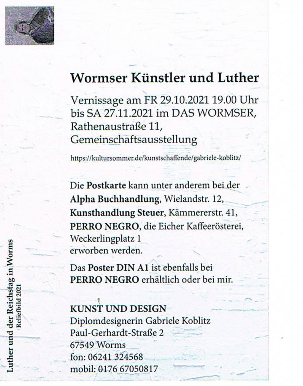 Gabriele Koblitz, Luther und der Reichstag in Worms G.Koblitz