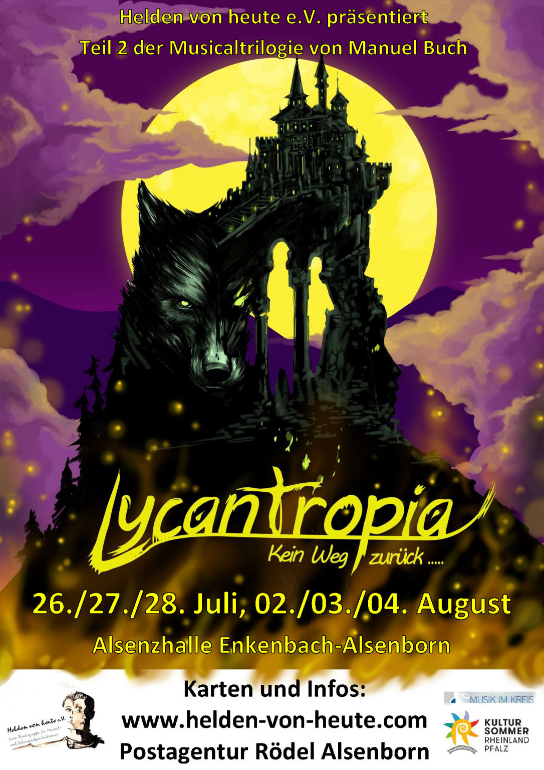 Lycantropia &#8211; Kein Weg zurück&#8230;, Lycantropia &#8211; Kein Weg zurück&#8230; Helden von heute e.V.