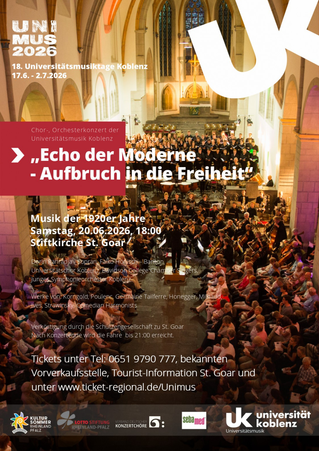 Echo der Moderne – Aufbruch in die Freiheit, Echo der Moderne – Aufbruch in die Freiheit UNIMUS