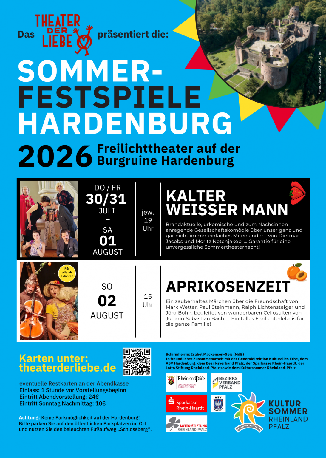 SOMMERFESTSPIELE HARDENBURG 2026, SOMMERFESTSPIELE HARDENBURG 2026