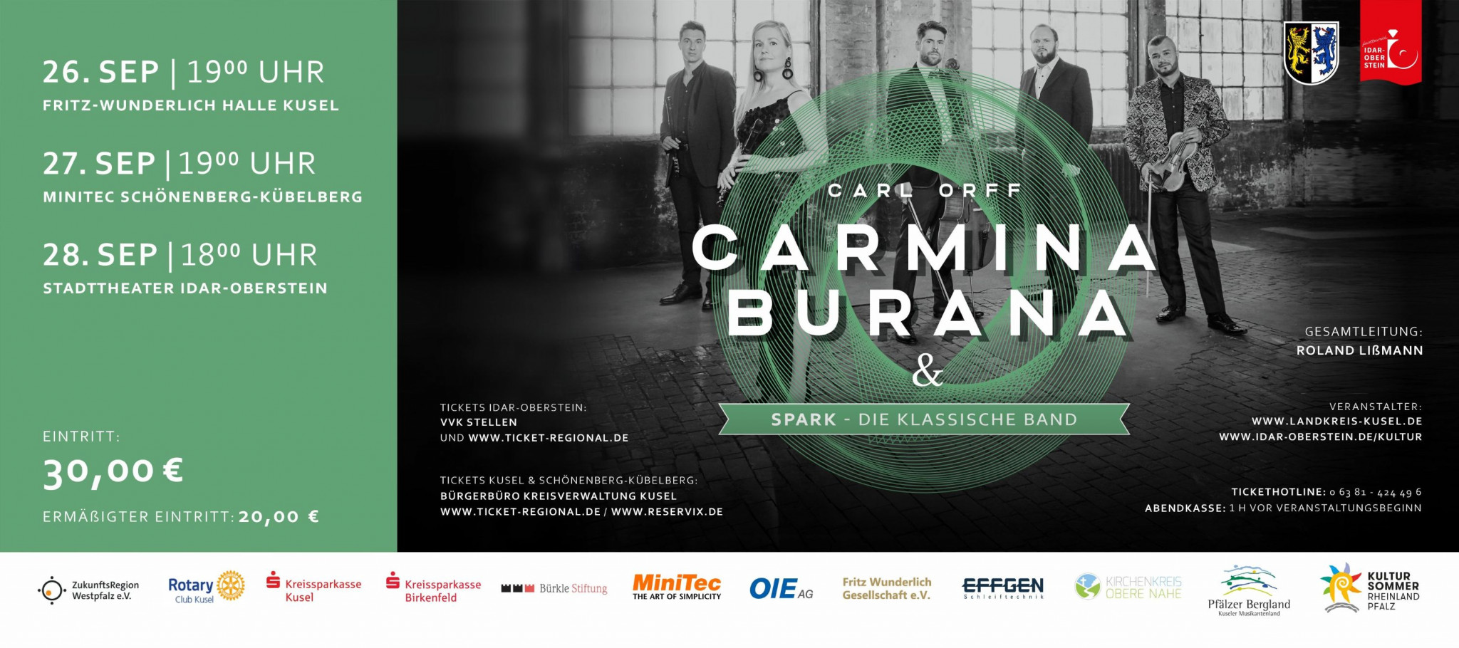 Carmina Burana &amp; Spark, Carmina Burana &amp; Spark