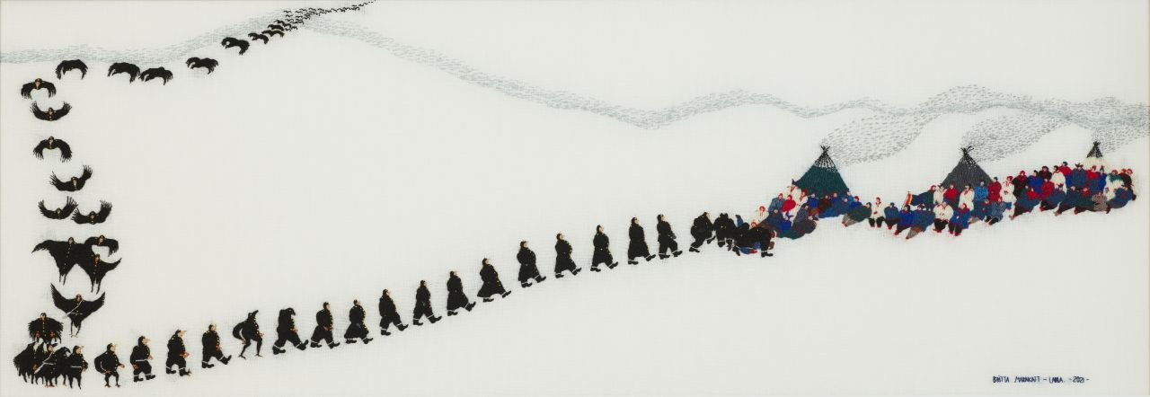 Britta Marakatt-Labba – Stitched Tracks, Britta Marakatt-Labba – Stitched Tracks