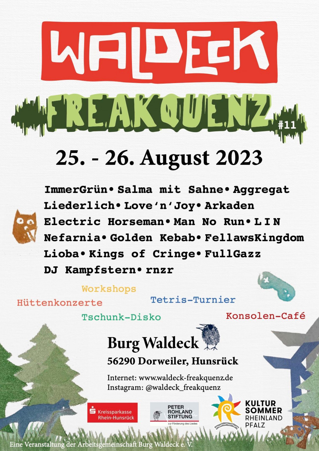 Waldeck Freakquenz Festival, Waldeck Freakquenz Festival