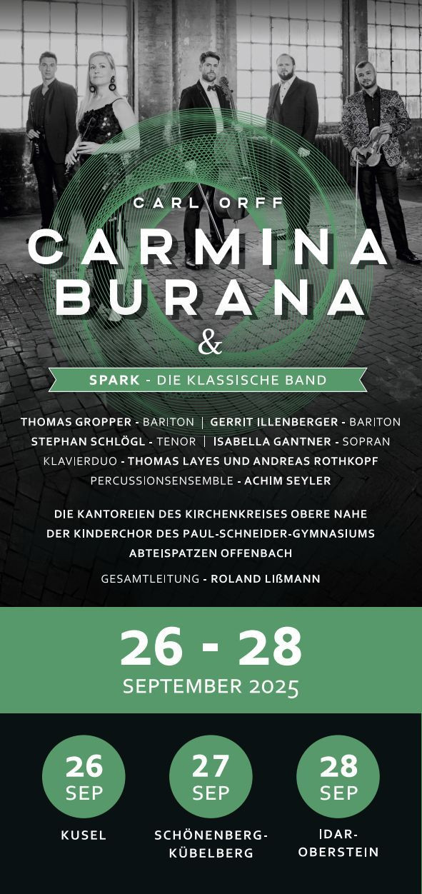Carmina Burana &amp; Spark, Carmina Burana &amp; Spark