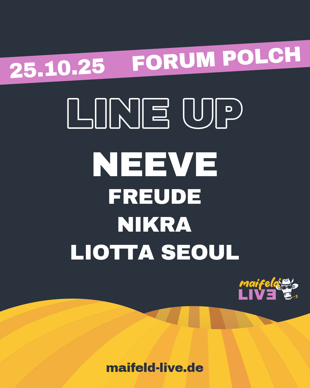 Maifeld Live 2025, Maifeld Live 2025