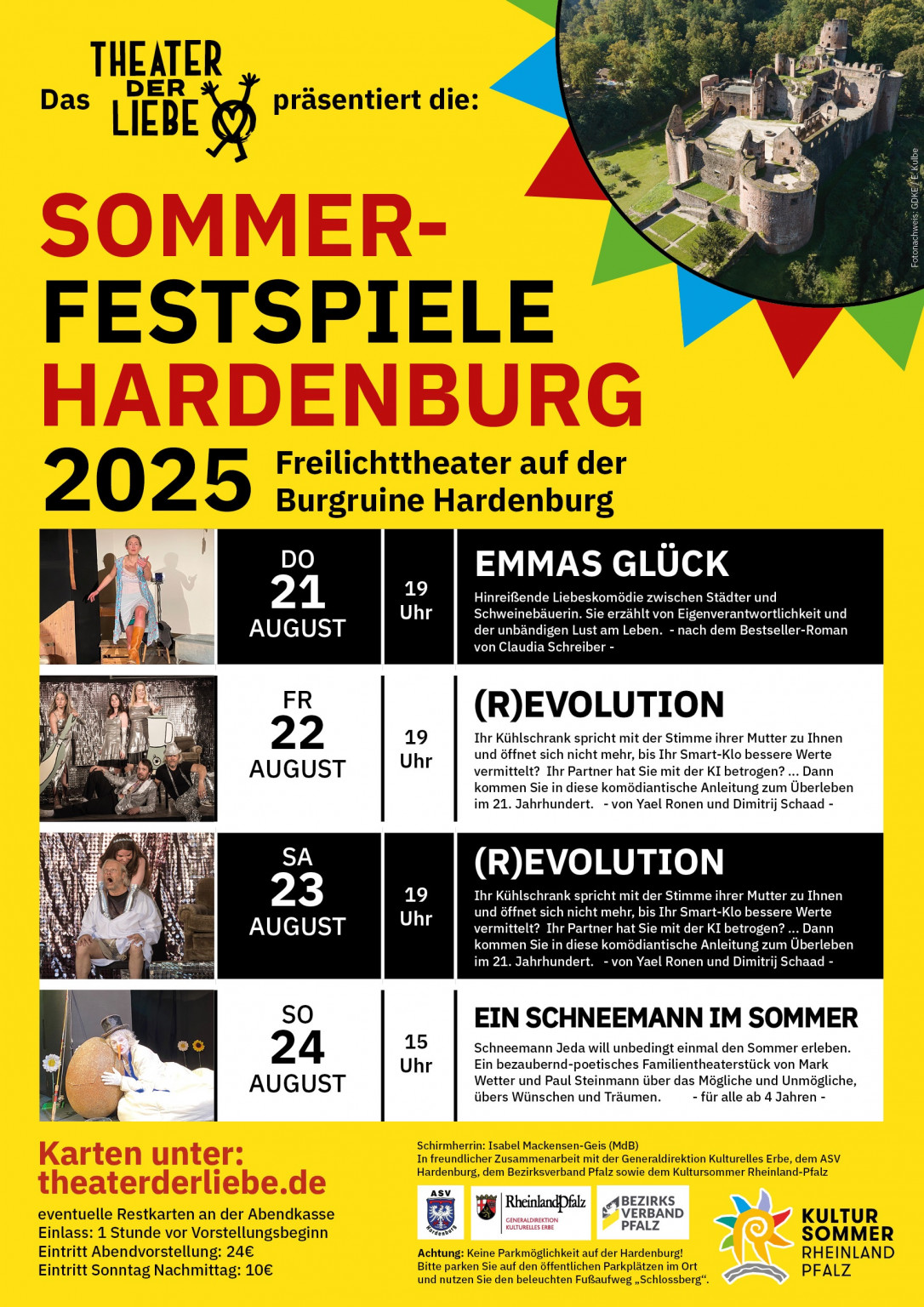 SOMMERFESTSPIELE HARDENBURG 2025, SOMMERFESTSPIELE HARDENBURG 2025