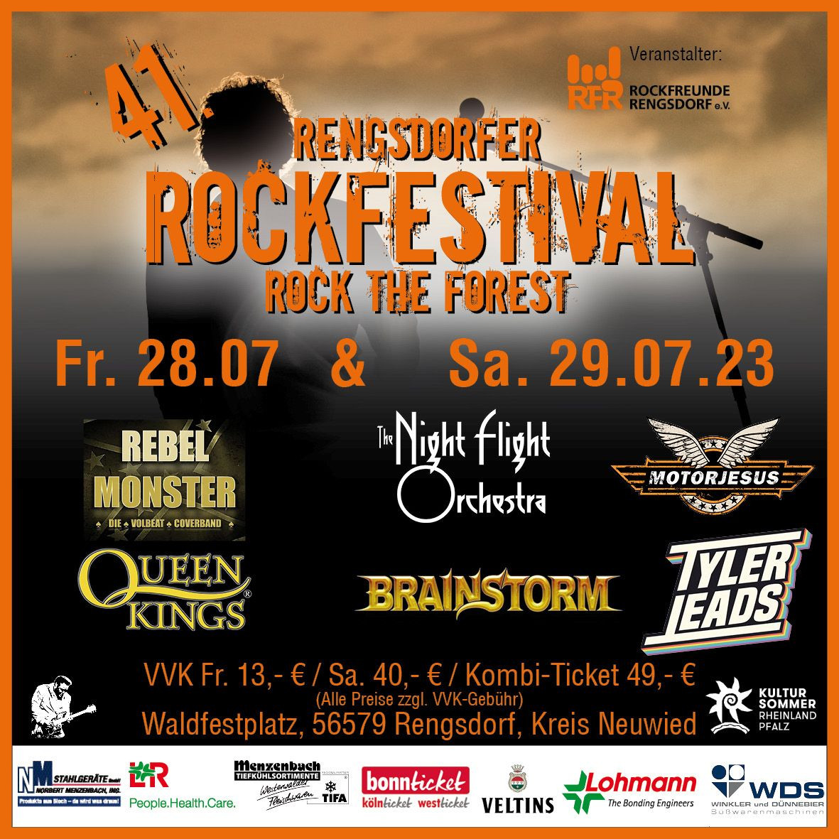 Rock the Forest 2023, Rock the Forest 2023