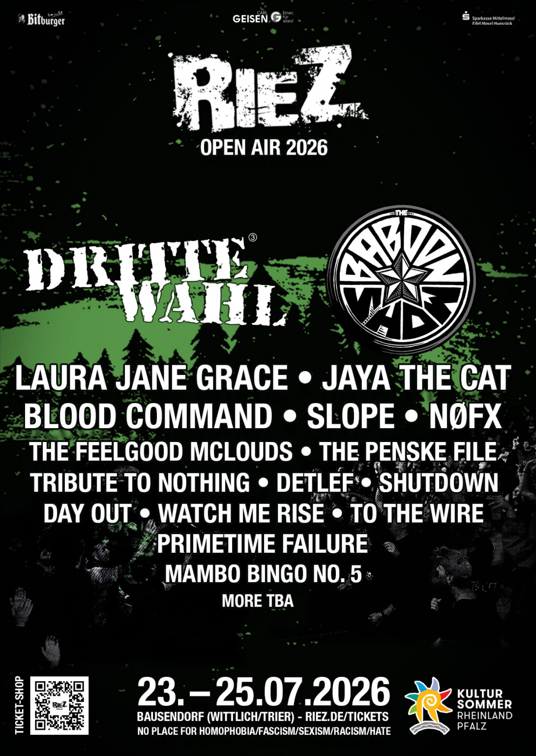 Riez Open Air 2026, Riez Open Air 2026