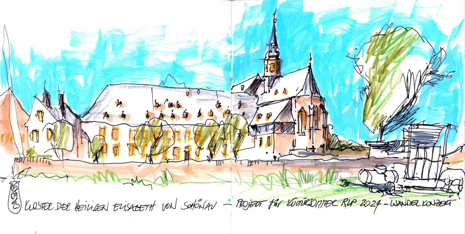 Wandelkonzert in Kloster Schönau, Wandelkonzert in Kloster Schönau